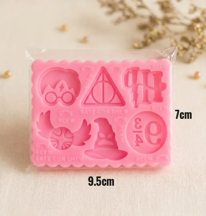 Molde de silicón: Harry Potter